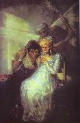 Francisco Jose de Goya Time of the Old Women oil on canvas